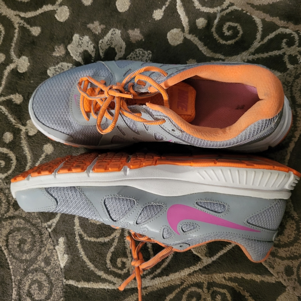 Multi colored nikes